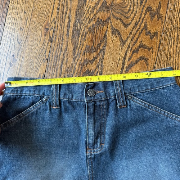 SO y2k Blue Cargo Shorts 100% Cotton Relaxed Fit Size Women’s 3 - Picture 5 of 9